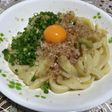 りゅうじ流鰹節わさびバター和えうどん
