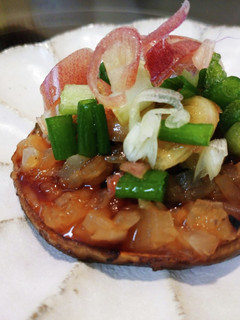 椎茸ステーキ 新玉ねぎのせ-レシピのメイン写真