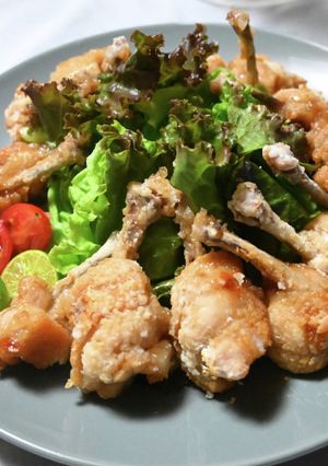 トースターで揚げないチューリップの唐揚げ-レシピのメイン写真