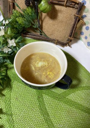 ダブル玉味噌スープ-レシピのメイン写真