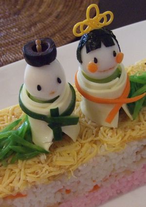☆ひなまつり！ちらし寿司deケーキ☆-レシピのメイン写真