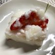 いちごと甘酒のヨーグルト寒天