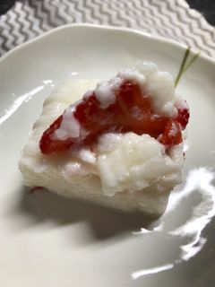 いちごと甘酒のヨーグルト寒天-レシピのメイン写真