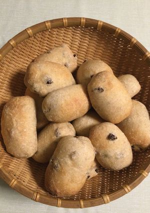 ライ麦粉&レーズン入りロールパン-レシピのメイン写真