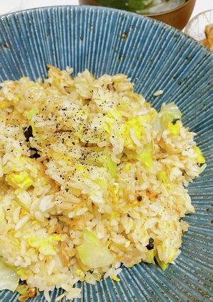 ツナと春キャベツのチャーハン-レシピのメイン写真