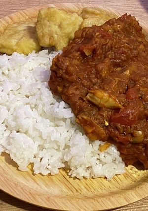 サバ缶でキーマカレー　覚え書き-レシピのメイン写真