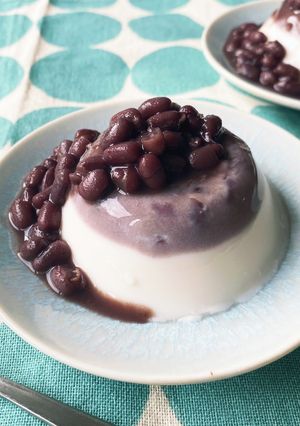 勝手に2層の【小豆みるくプリン】-レシピのメイン写真