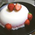 *ひな祭り*苺とミルクの2層プリン*