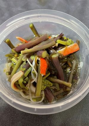 わらびの簡単酢の物-レシピのメイン写真