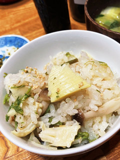 春の香 筍とわらびの炊き込みご飯-レシピのメイン写真