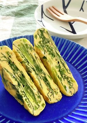 卵焼きで美しく！オープンオムレツ-レシピのメイン写真