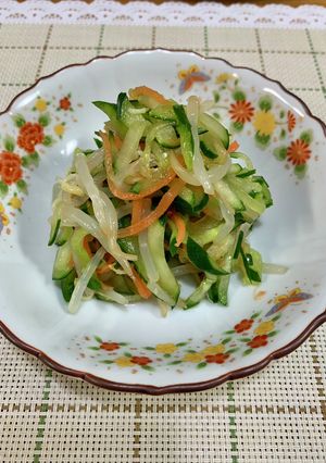 もやしときゅうりの醤油和え♪-レシピのメイン写真