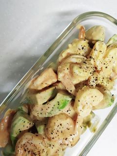 エビとアボカドのサラダ-レシピのメイン写真