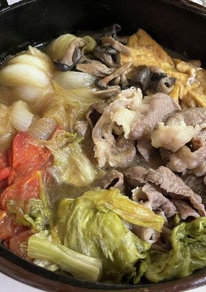 トマトすき焼き-レシピのメイン写真