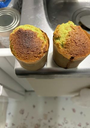オイル抹茶マフィン-レシピのメイン写真