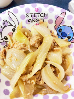 新玉ねぎとひき肉炒め(^o^)-レシピのメイン写真