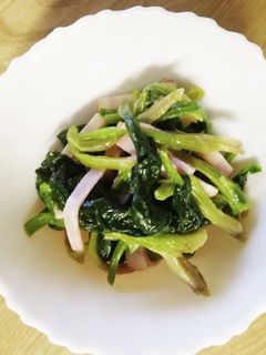 ほうれん草のマリネ【減塩病院食】-レシピのメイン写真