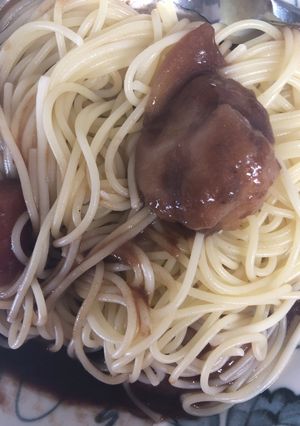 ビーフシチューパスタ-レシピのメイン写真