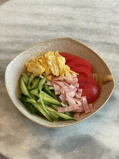 そうめんの冷やし中華風-レシピのメイン写真