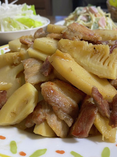 まじうまい!たけのこと豚肉のみそ炒め♡-レシピのメイン写真