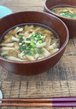 だししょうゆ麹で・腸活きのこスープ-レシピのメイン写真