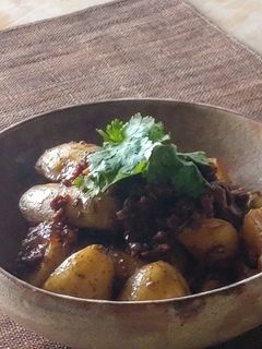 化学調味料なし★新じゃが甘辛そぼろ煮-レシピのメイン写真