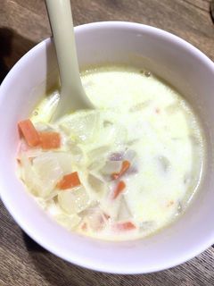 栄養満点ミルクスープ-レシピのメイン写真
