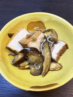 茄子と厚揚げの煮物-レシピのメイン写真