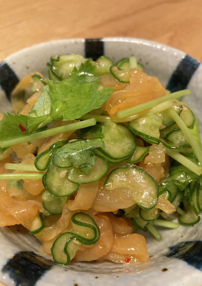 中華くらげときゅうりの和え物-レシピのメイン写真