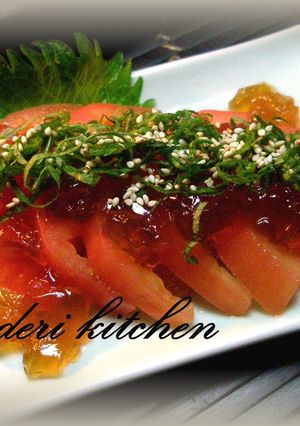 基本の土佐酢ジュレで冷やしトマト-レシピのメイン写真