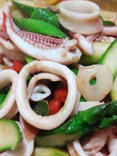 イカとアスパラの炒め物-レシピのメイン写真