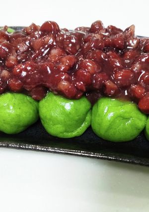 だれでも簡単♪草団子(よもぎだんご)-レシピのメイン写真