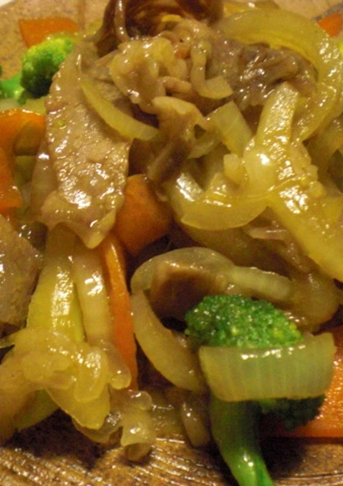 お肉と野菜のオイスターソース炒め-レシピのメイン写真