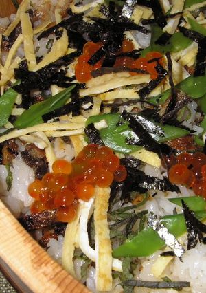 鰻ちらし-レシピのメイン写真