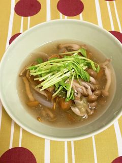 キノコたっぷりスープ-レシピのメイン写真