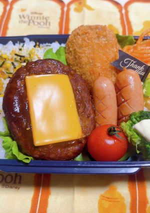 時短お弁当盛り付け記録　お子様ランチ　１-レシピのメイン写真