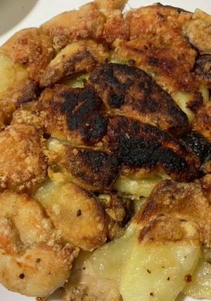 ずっしりカリカリポテト唐揚げ-レシピのメイン写真