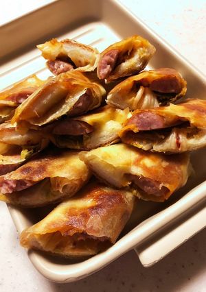 新食感パン春巻き-レシピのメイン写真