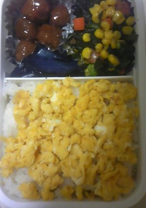 お弁当に♪簡単適当☆鶏そぼろ-レシピのメイン写真