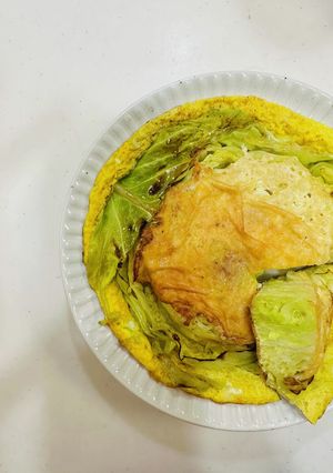 切るだけ!春キャベツの丸ごと焼き-レシピのメイン写真