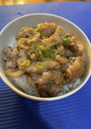 漢でこれを嫌いな奴見たことないネギ塩豚丼-レシピのメイン写真
