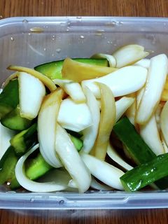 新玉ねぎのお漬物-レシピのメイン写真