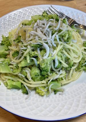 しらすとブロッコリーのパスタ-レシピのメイン写真