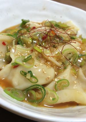 病みつきピリ辛水餃子-レシピのメイン写真