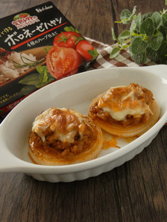 新玉葱のボロネーゼチーズ焼き-レシピのメイン写真