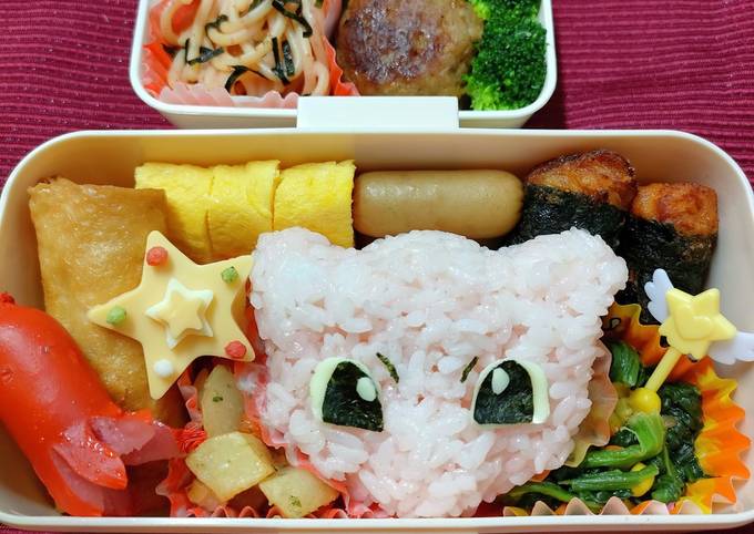 立体ミュウ弁当☆ポケモンキャラ弁 by SUNMOONMOM 【クックパッド】 簡単おいしいみんなのレシピが392万品