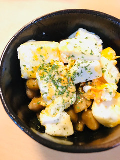 毎日の納豆●豆腐&炒りたまご-レシピのメイン写真