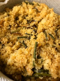 山菜おこわ-レシピのメイン写真