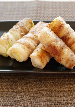 管理栄養士＊豚バラのネギ巻き-レシピのメイン写真
