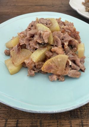 だししょうゆ麹で・豚コマ大根-レシピのメイン写真